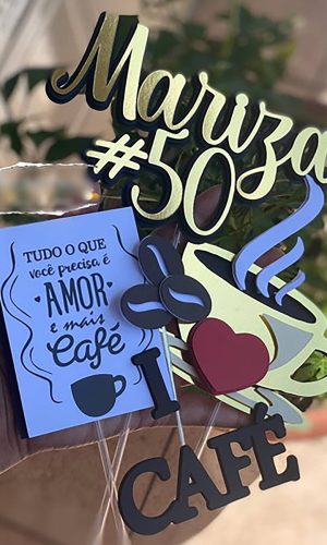 Arquivo De Corte: Topo De Bolo Café 001