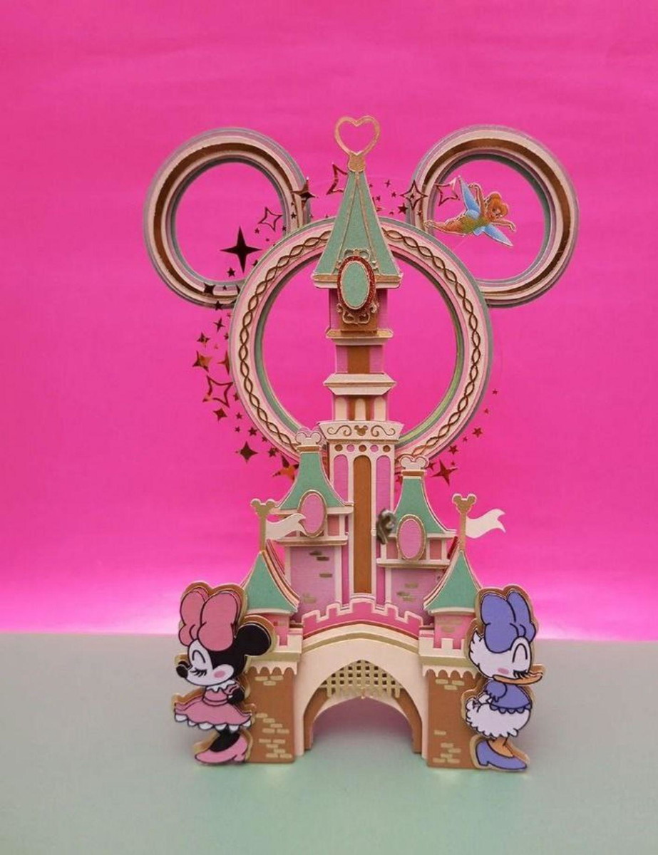 Arquivo de Corte Topo de Bolo Castelo da Minnie #17260
