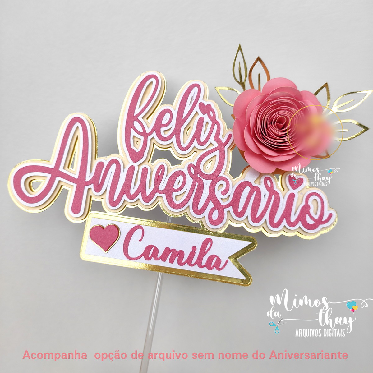 Arquivo de Corte Topo de Bolo Coringa Feliz Aniversário 001