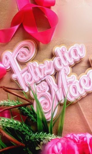 ARQUIVO DE CORTE TOPO DE BOLO DIA DAS MÃES #13979