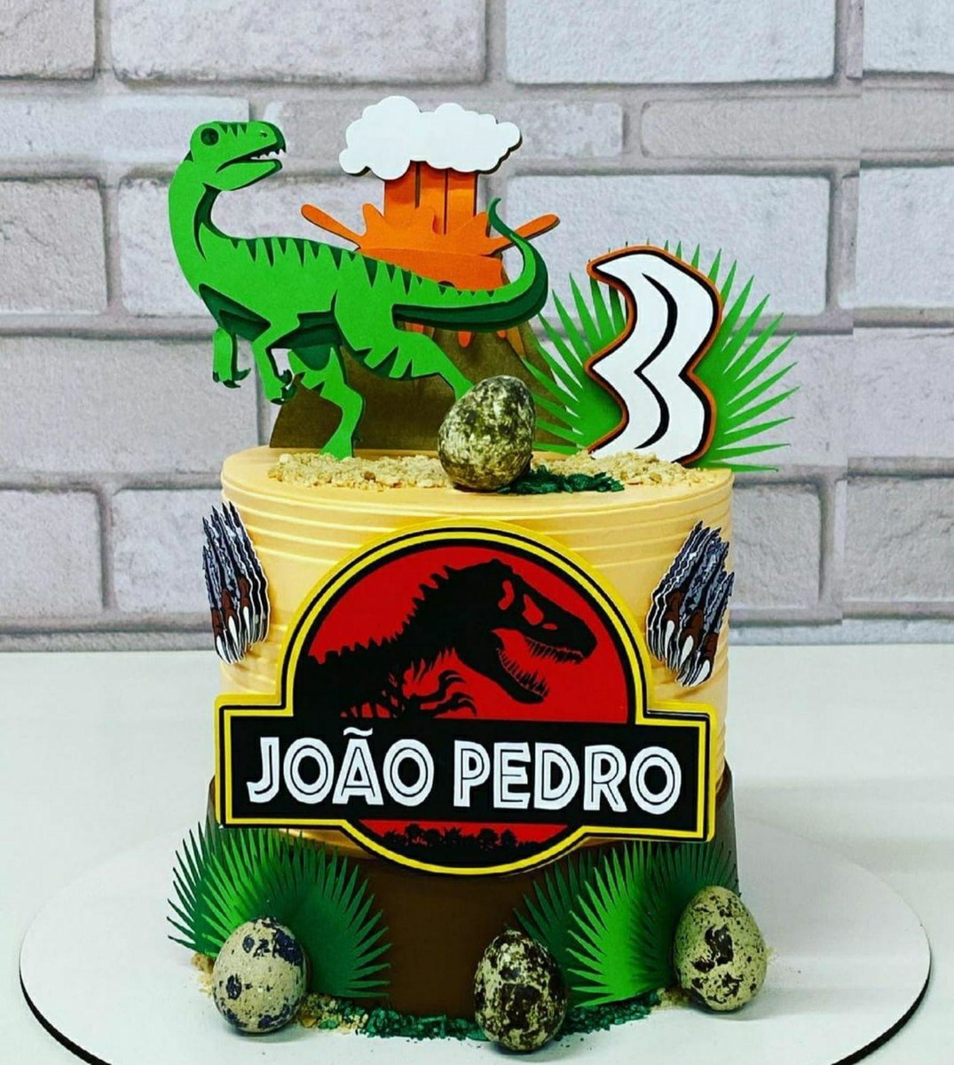 Arquivo De Corte Topo De Bolo Dinossauro Rex #15318