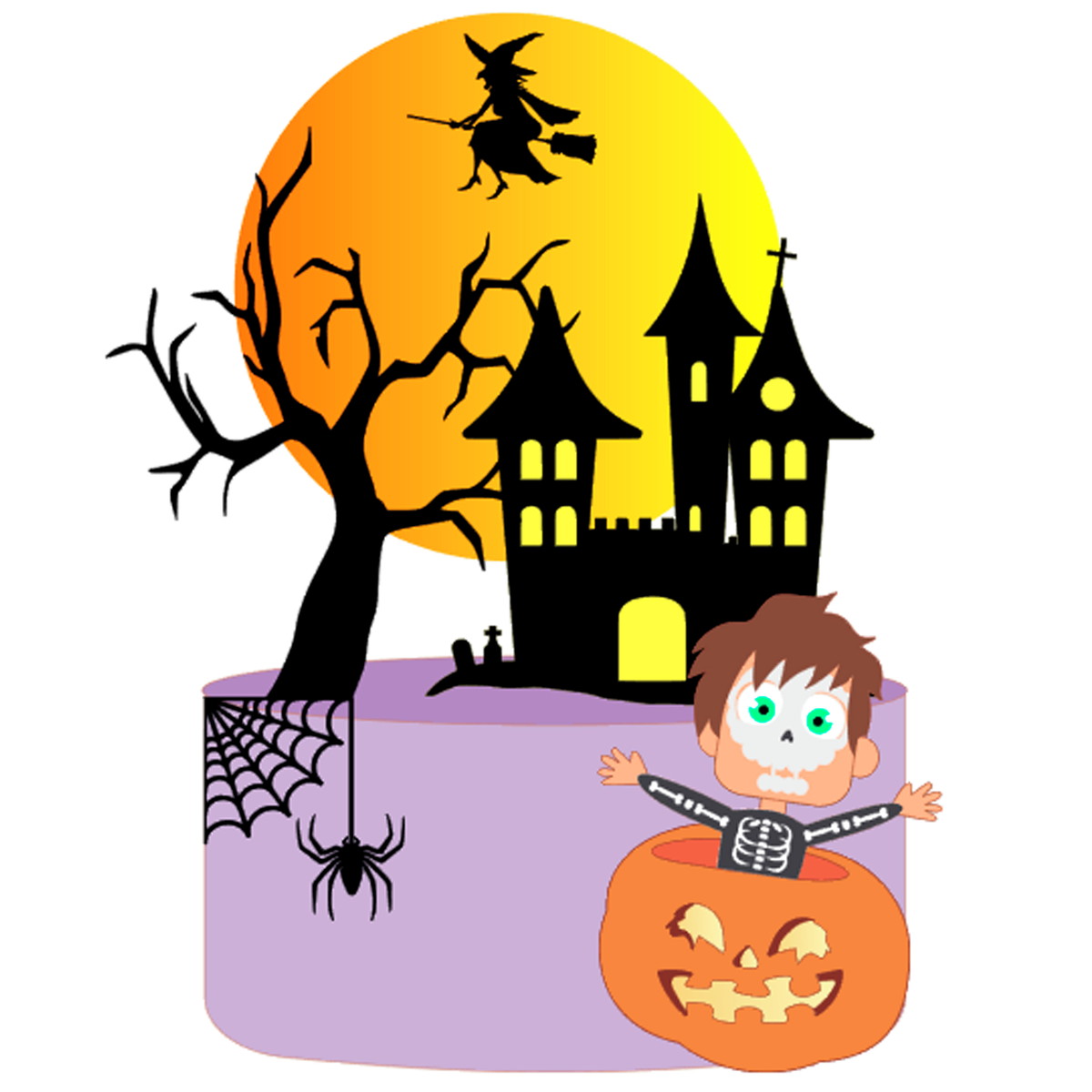 Arquivo de Corte: Topo de Bolo em Camadas Halloween 013