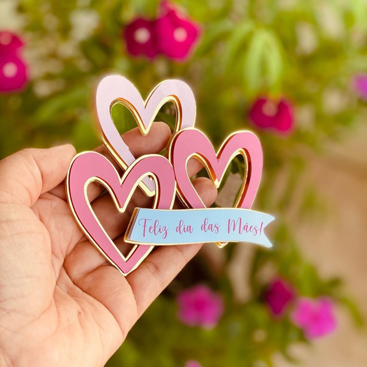 Arquivo de Corte: Topo de Bolo Feliz Dia das Mães 112