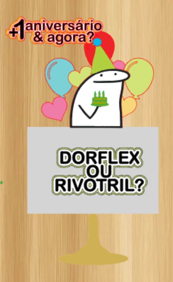 Arquivo de Corte Topo de Bolo Flork Aniversário #15680