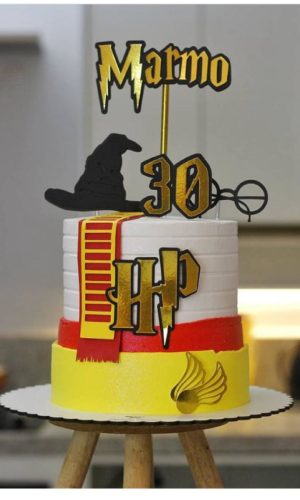 Arquivo de corte topo de bolo - Harry Potter