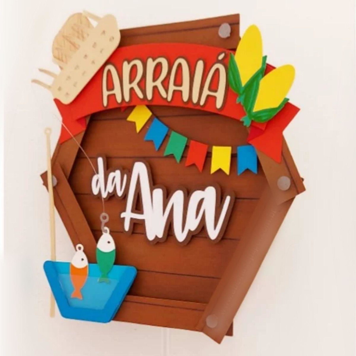 ARQUIVO DE CORTE TOPO DE BOLO JUNINO ARRAIÁ #14134
