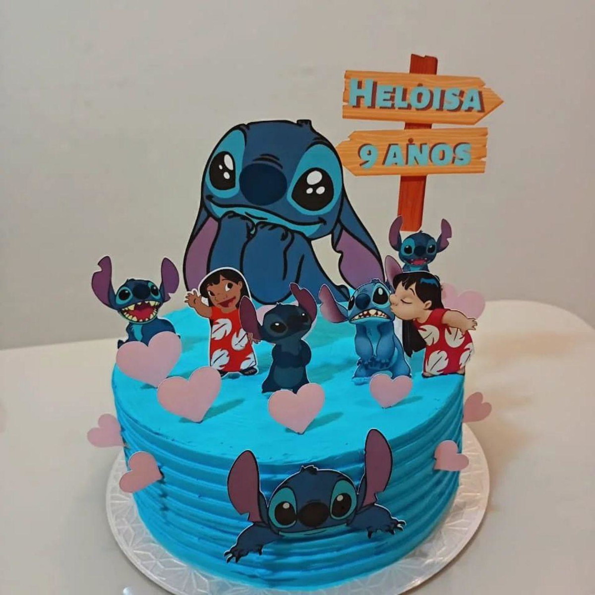 Arquivo de Corte Topo de Bolo Lilo e Stich #17206