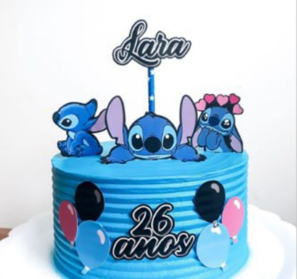 Arquivo de Corte Topo de Bolo Lilo e Stich #17215