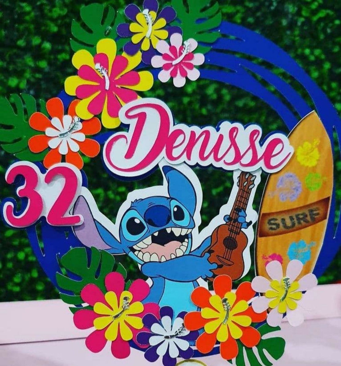 Arquivo de Corte Topo de Bolo Lilo e Stich #17216