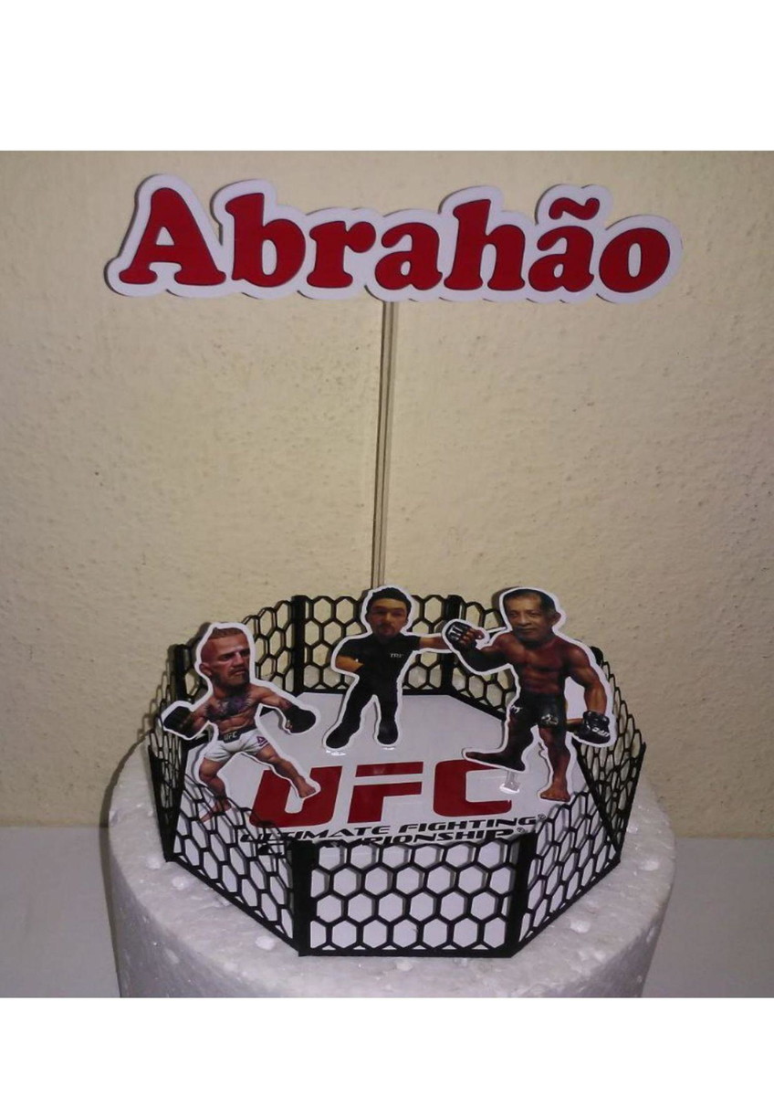 ARQUIVO DE CORTE TOPO DE BOLO LUTA UFC #13662