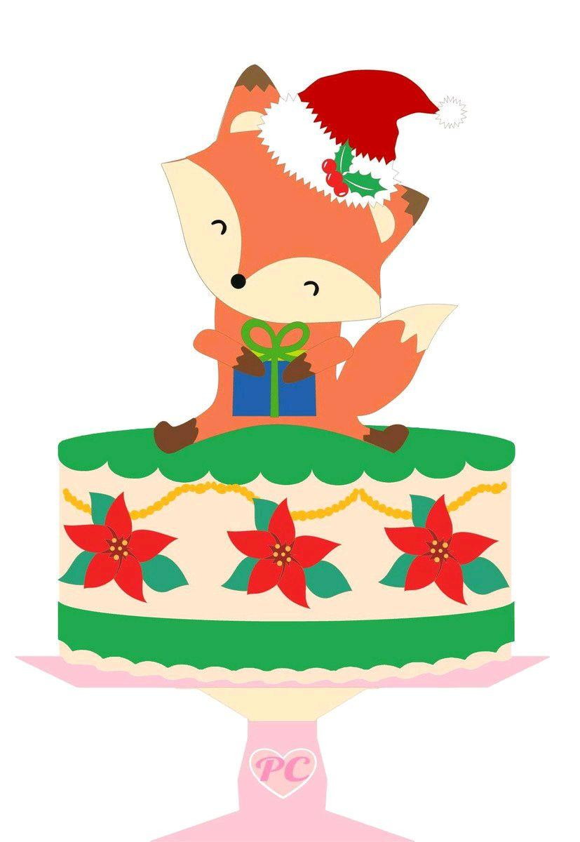 ARQUIVO DE CORTE TOPO DE BOLO NATAL (#1600) STUDIO