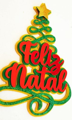 Arquivo de Corte Topo de Bolo Natal 2022 #15556