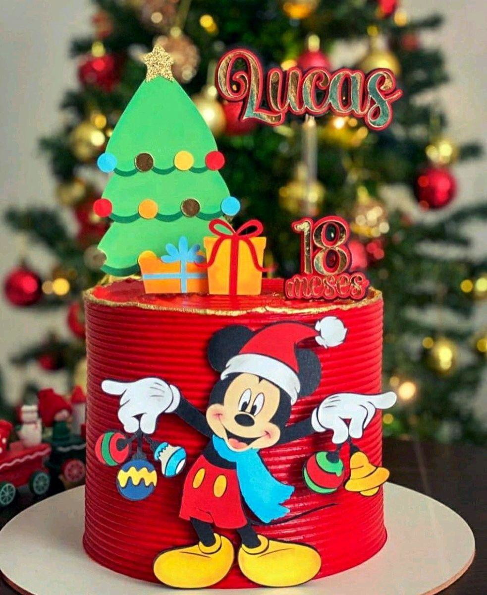 ARQUIVO DE CORTE TOPO DE BOLO NATAL - CAMADAS #2228 STUDIO