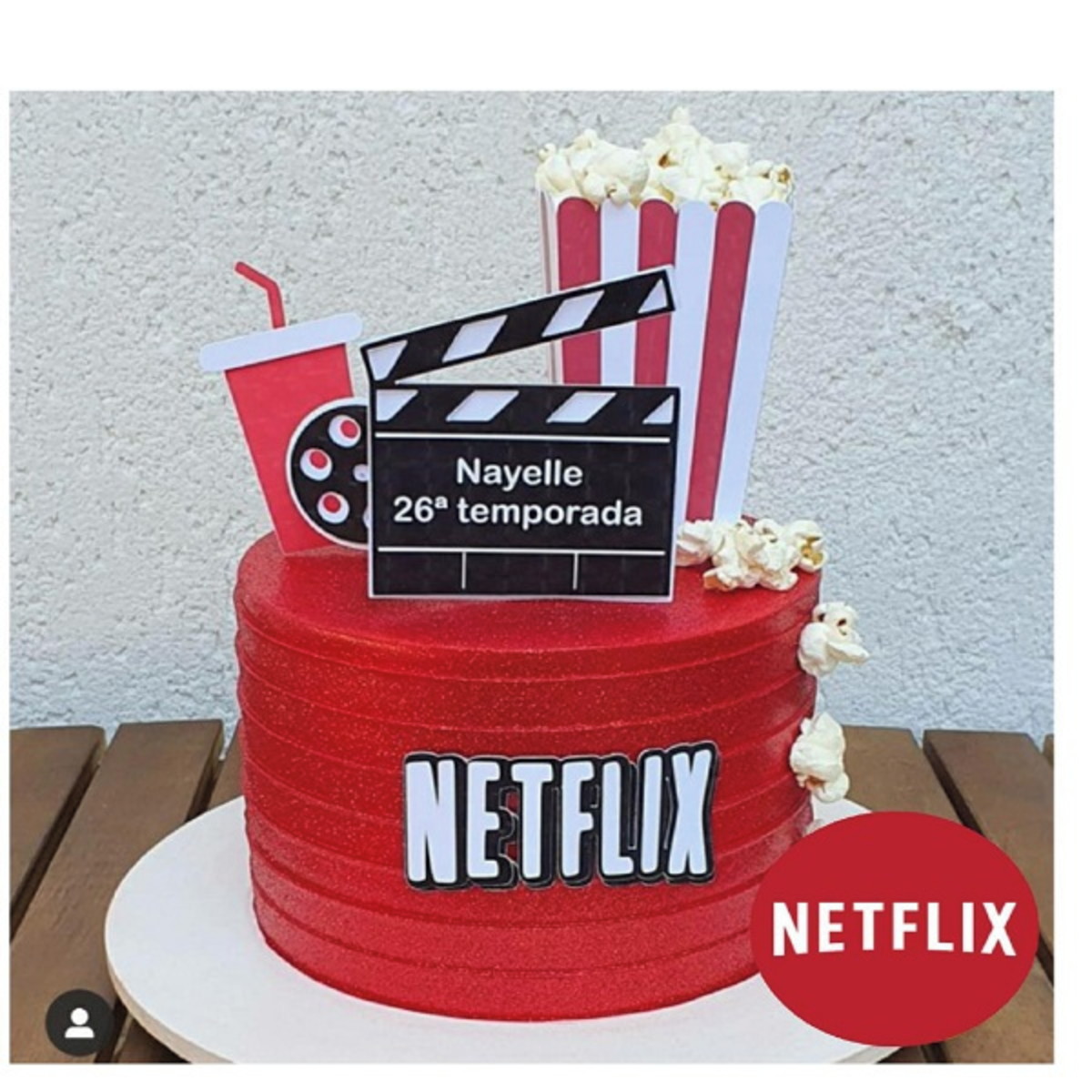 ARQUIVO DE CORTE TOPO DE BOLO NETFLIX