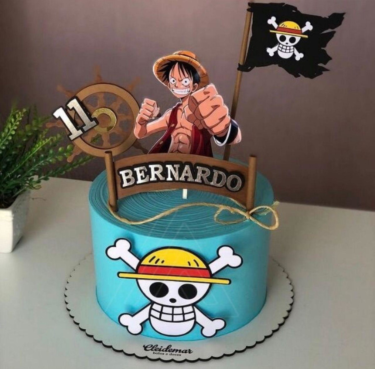 Arquivo de Corte Topo de Bolo One Piece #15802 Studio
