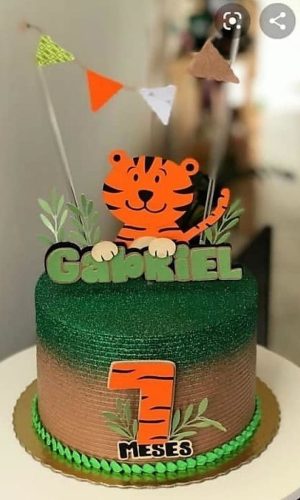 ARQUIVO DE CORTE TOPO DE BOLO TIGRE #13669