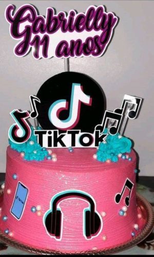 ARQUIVO DE CORTE TOPO DE BOLO TIK TOK (#7806) - STUDIO