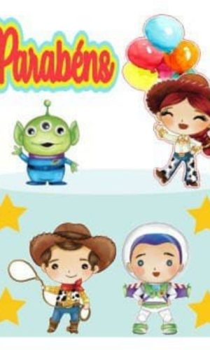 Arquivo de Corte Topo de Bolo Toy Story #17165