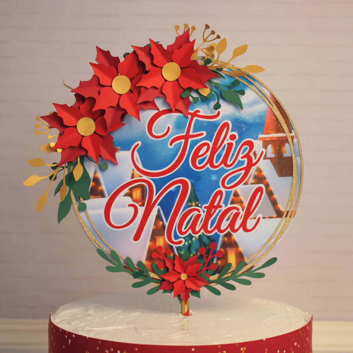 Arquivos de Corte Topos de Natal e Ano Novo pdf e Studio - Imagem 4