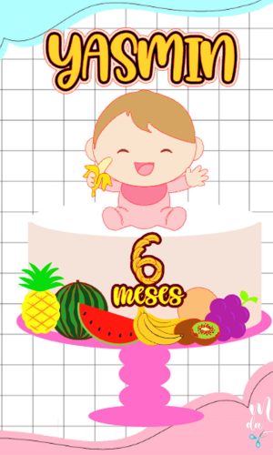 Arquivo de Corte Topo Feirinha Frutinhas Menina Baby 010