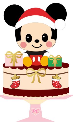 Arquivo de Corte Topo Mickey Natal