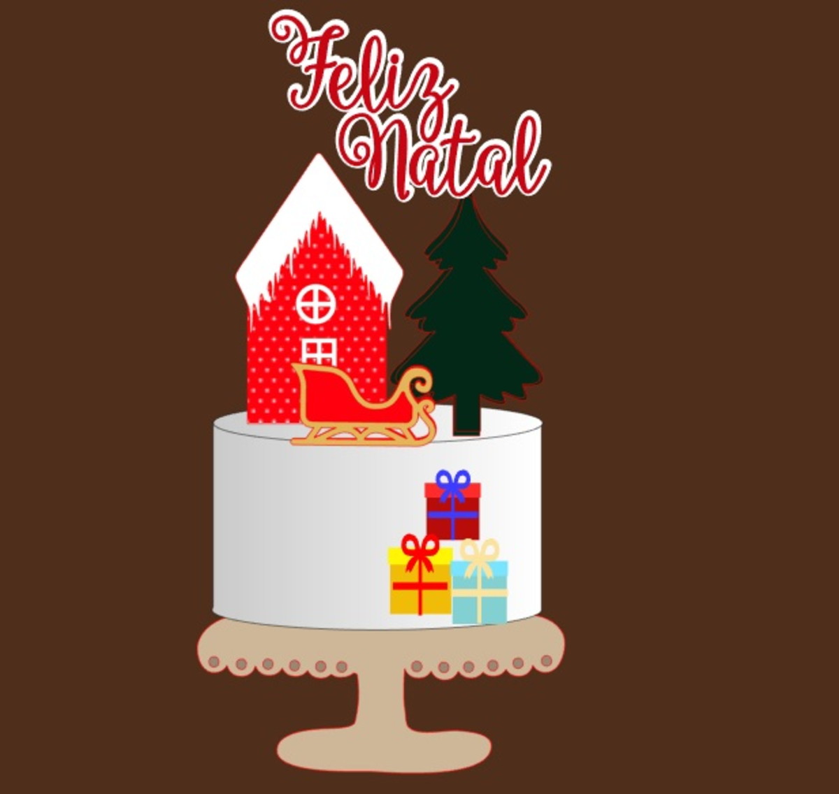 Arquivo de corte Topo Natal