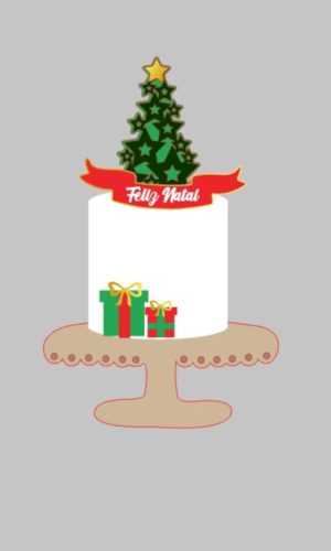 Arquivo de corte Topo Natal