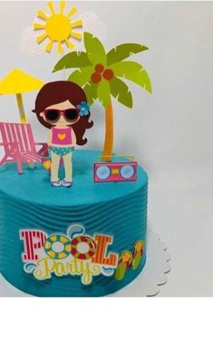 Arquivo de corte topo Pool Party