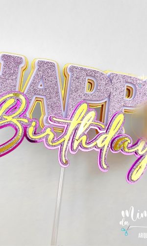 Arquivo de Corte Topos Coringas Happy Birthday 007