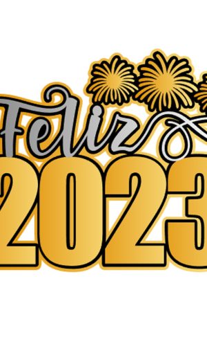 Arquivo de Corte Topos de Bolo Feliz Ano Novo 2023 025