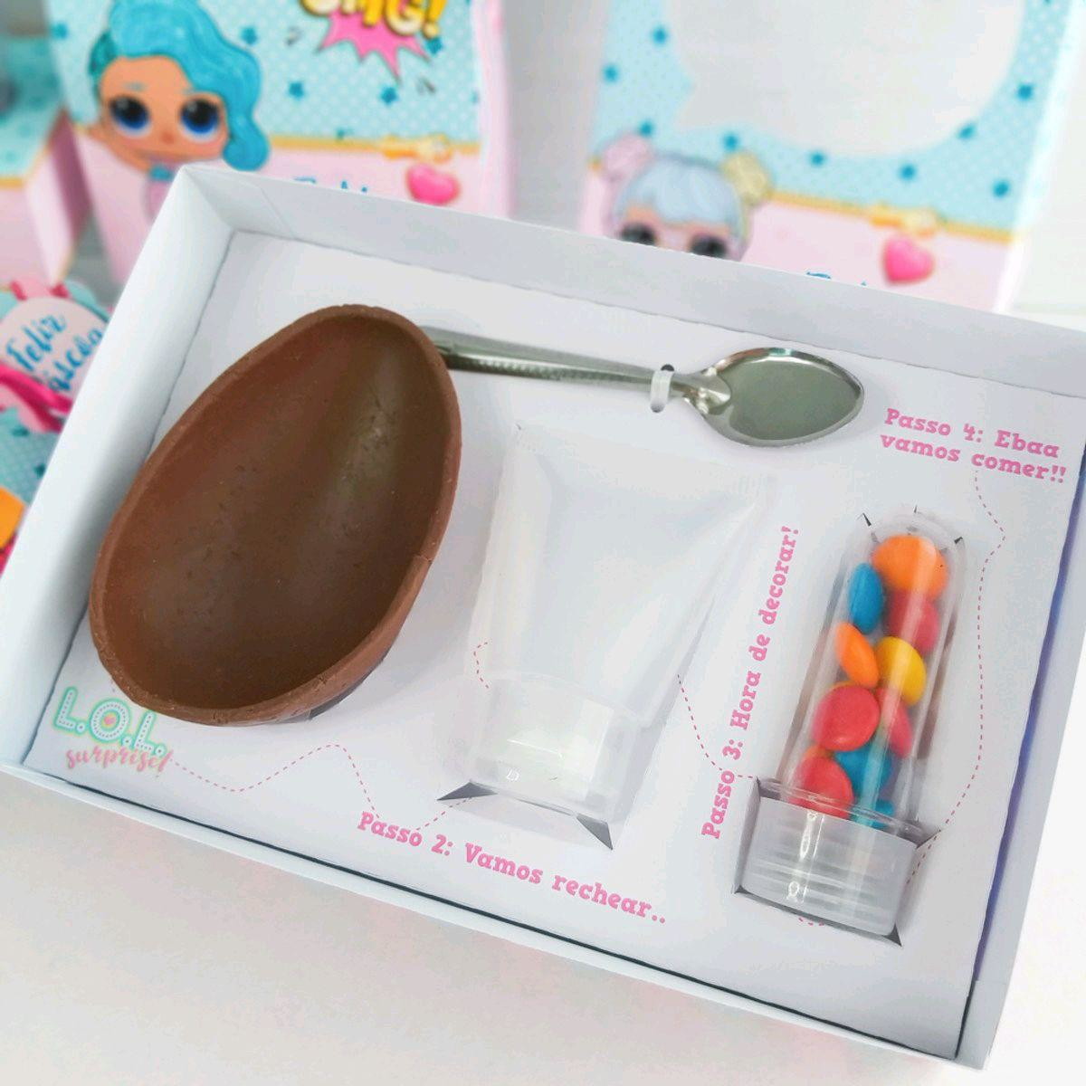 ARQUIVO DE PASCOA CAIXA MINI CONFEITEIRO LOL SURPRISE #3604 - Imagem 3