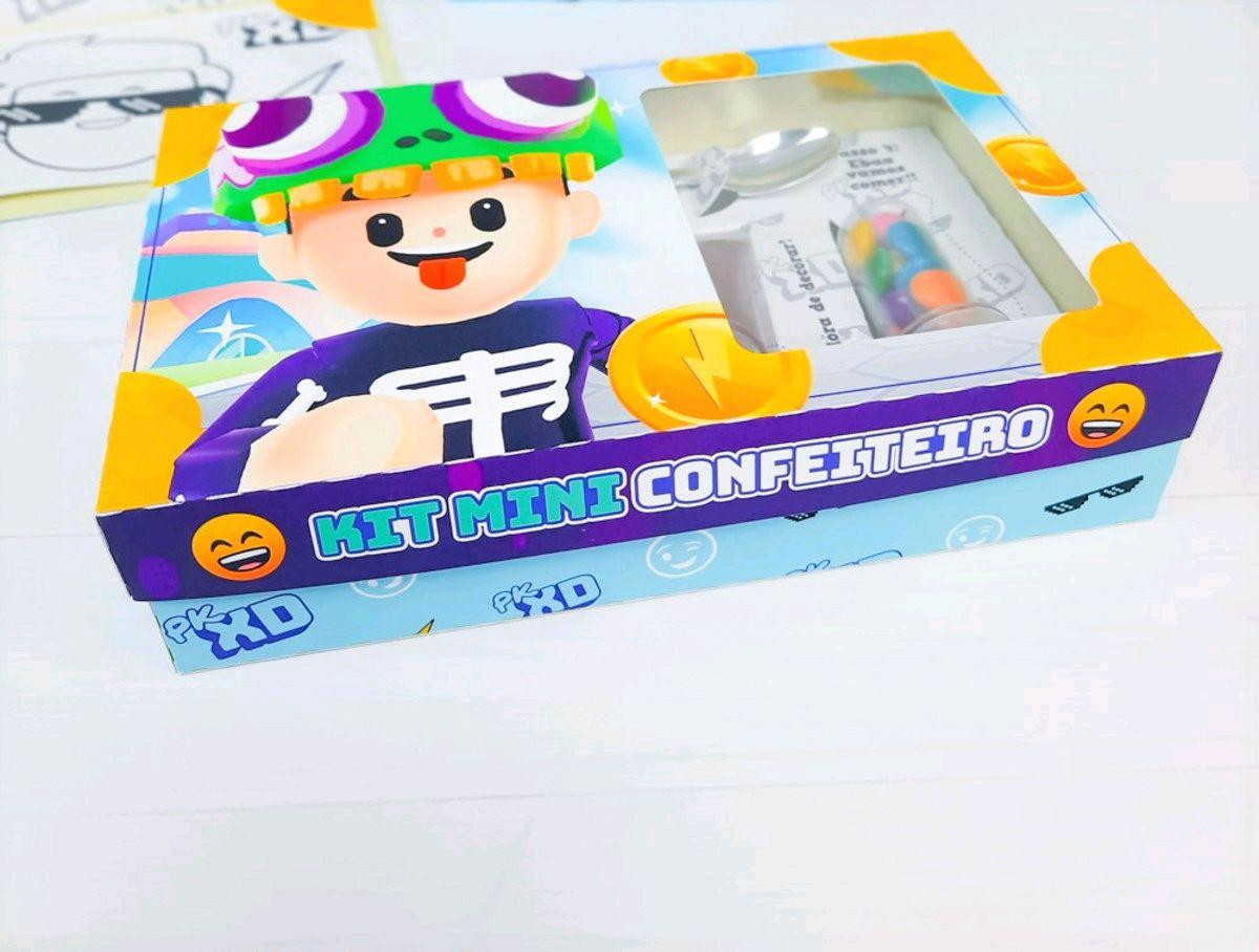 ARQUIVO DE PASCOA CAIXA MINI CONFEITEIRO PK XD MENINO #3374 - Imagem 2