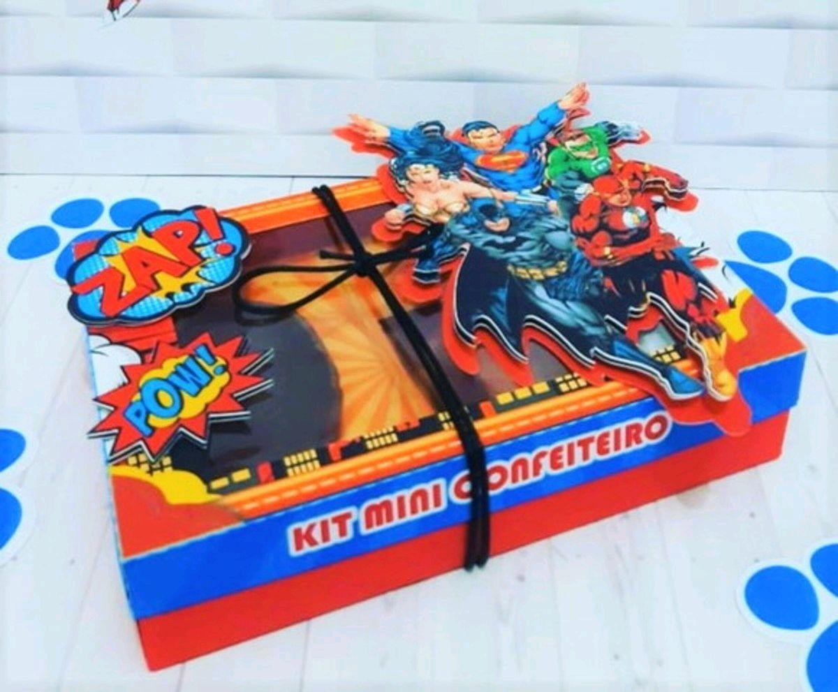 ARQUIVO DE PASCOA CAIXA MINI CONFEITEIRO VINGADORES #3487