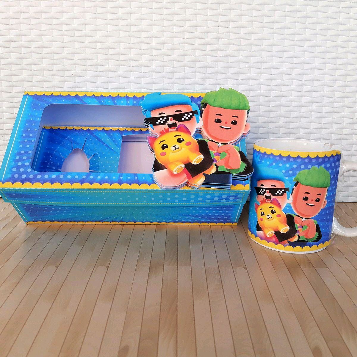 ARQUIVO DE PASCOA CAIXA PK XD MENINO OVO 100g + CANECA #3675 - Imagem 3