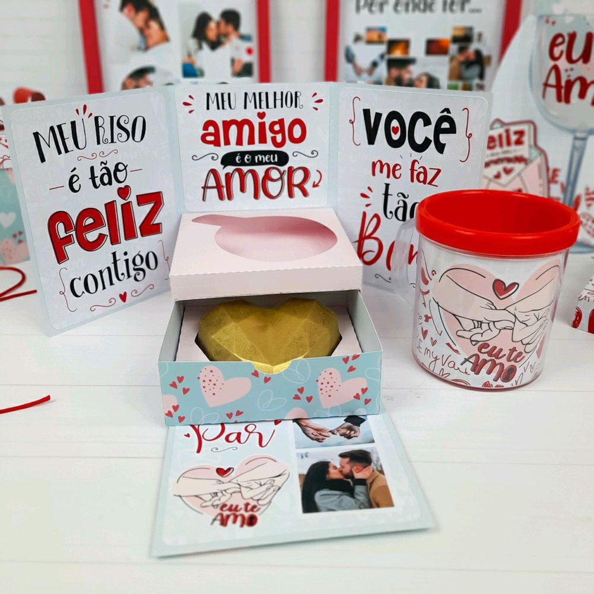 ARQUIVO DIA DOS NAMORADOS PARA CANECA E GAVETA DOCES #5602 - Imagem 4