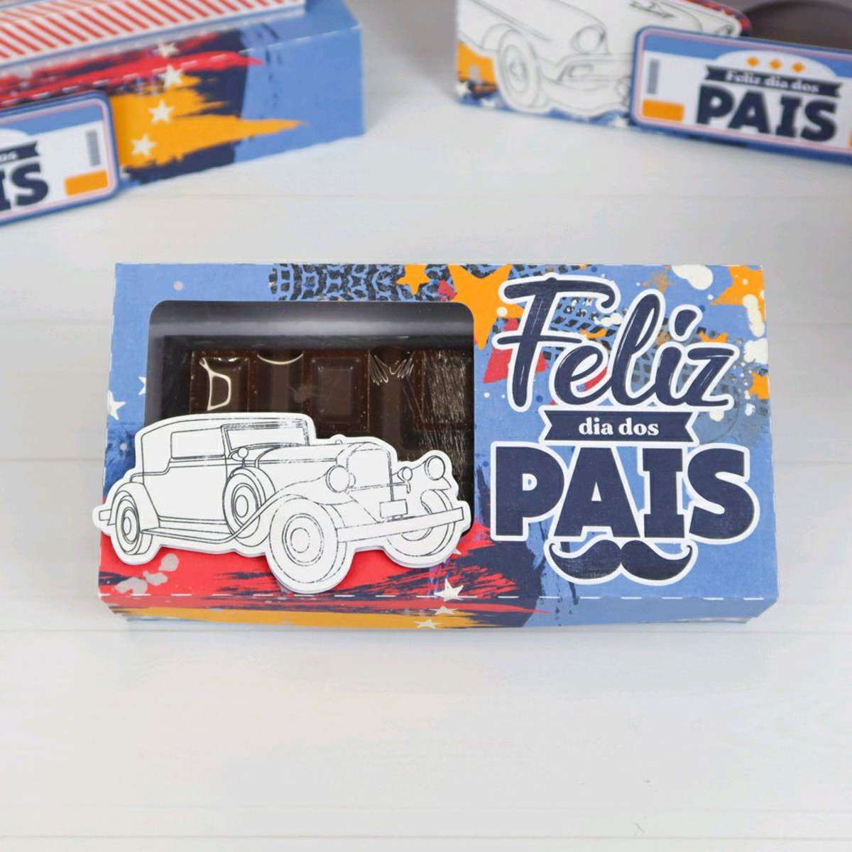 ARQUIVO DIA DOS PAIS BARRA CHOCOLATE CARROS 7951 PDF STUDIO - Imagem 2