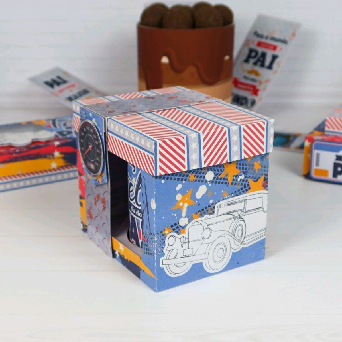 ARQUIVO DIA DOS PAIS CAIXA P/ CANECA CARROS 7948 PDF STUDIO - Imagem 3
