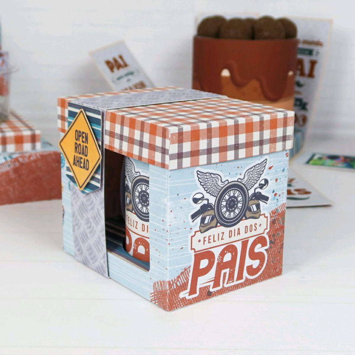 ARQUIVO DIA DOS PAIS CAIXA PARA CANECA MOTO #7934 PDF STUDIO - Imagem 3