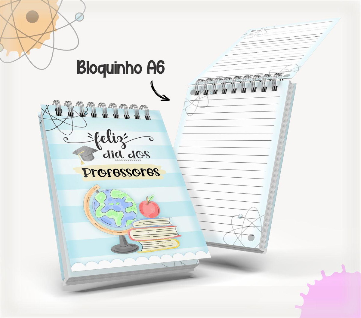 Arquivo Dia dos Professores Bloquinhos #10032 - Imagem 2