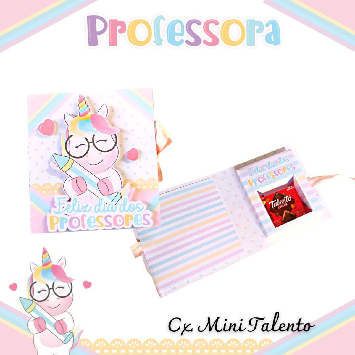 ARQUIVO DIA DOS PROFESSORES CAIXA MINI TALENTO #10036
