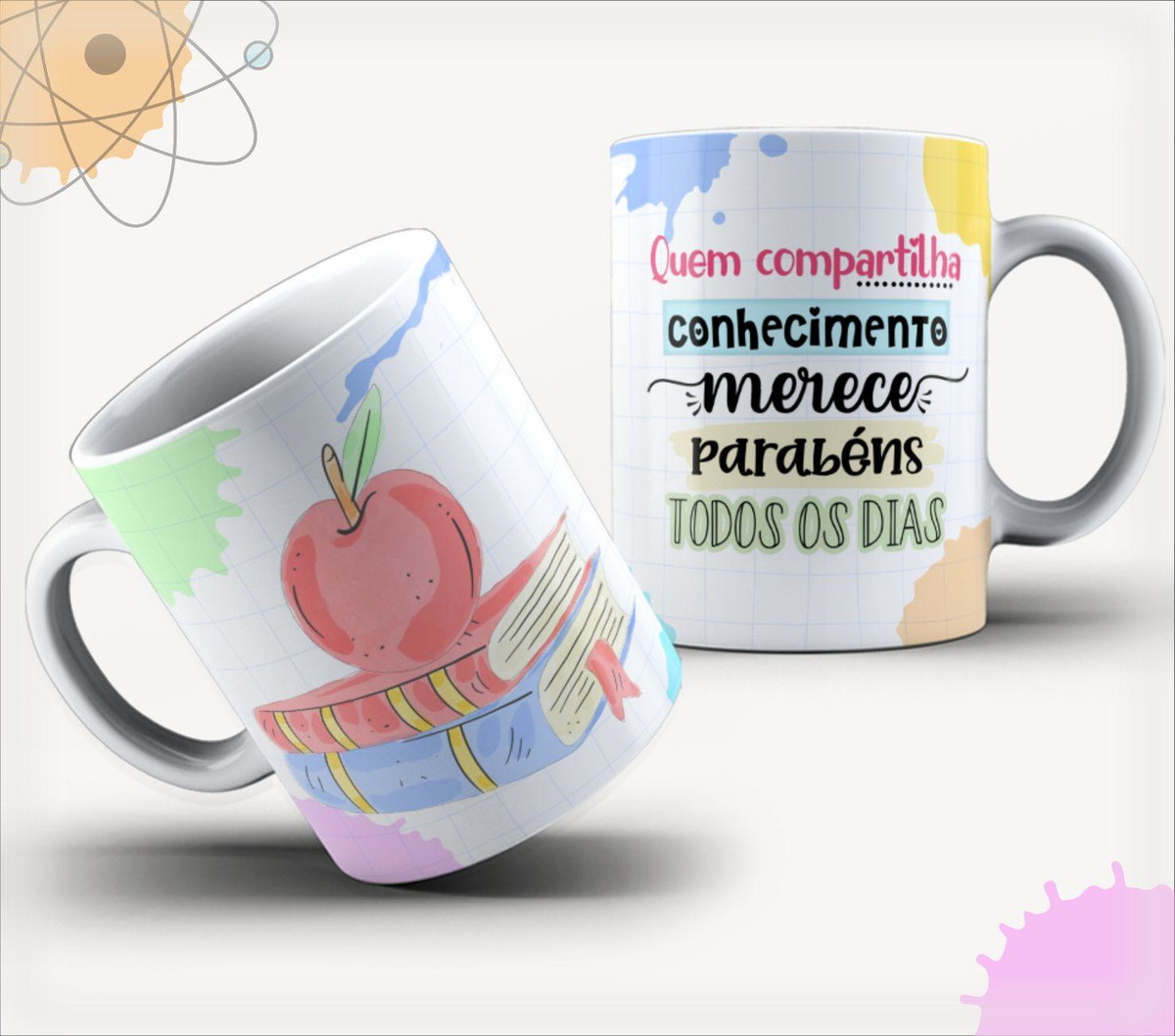 ARQUIVO DIA DOS PROFESSORES CANECA #10033 - Imagem 2