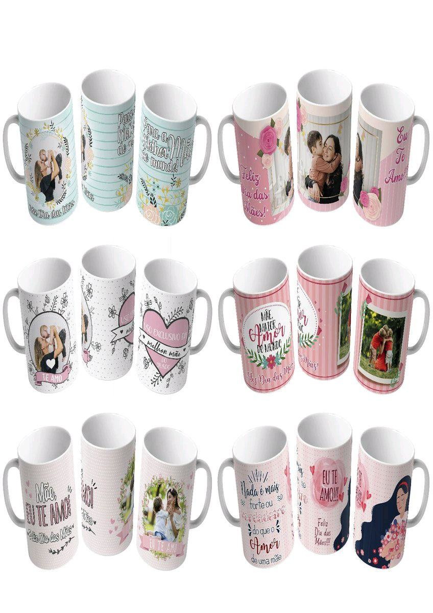 Arquivo Digital Arte Caneca Dia das Maes Sublimaçao #4202