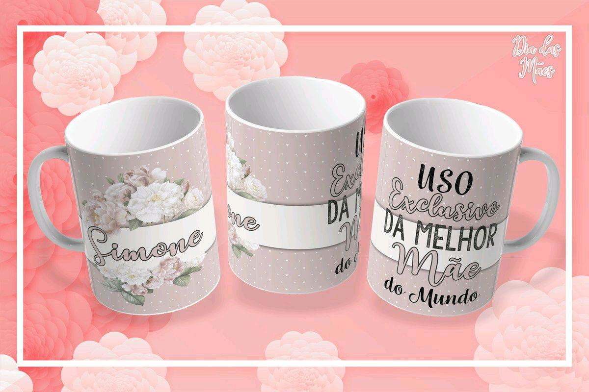 ARQUIVO DIGITAL ARTE CANECA DIA DAS MAES SUBLIMAÇAO #4209