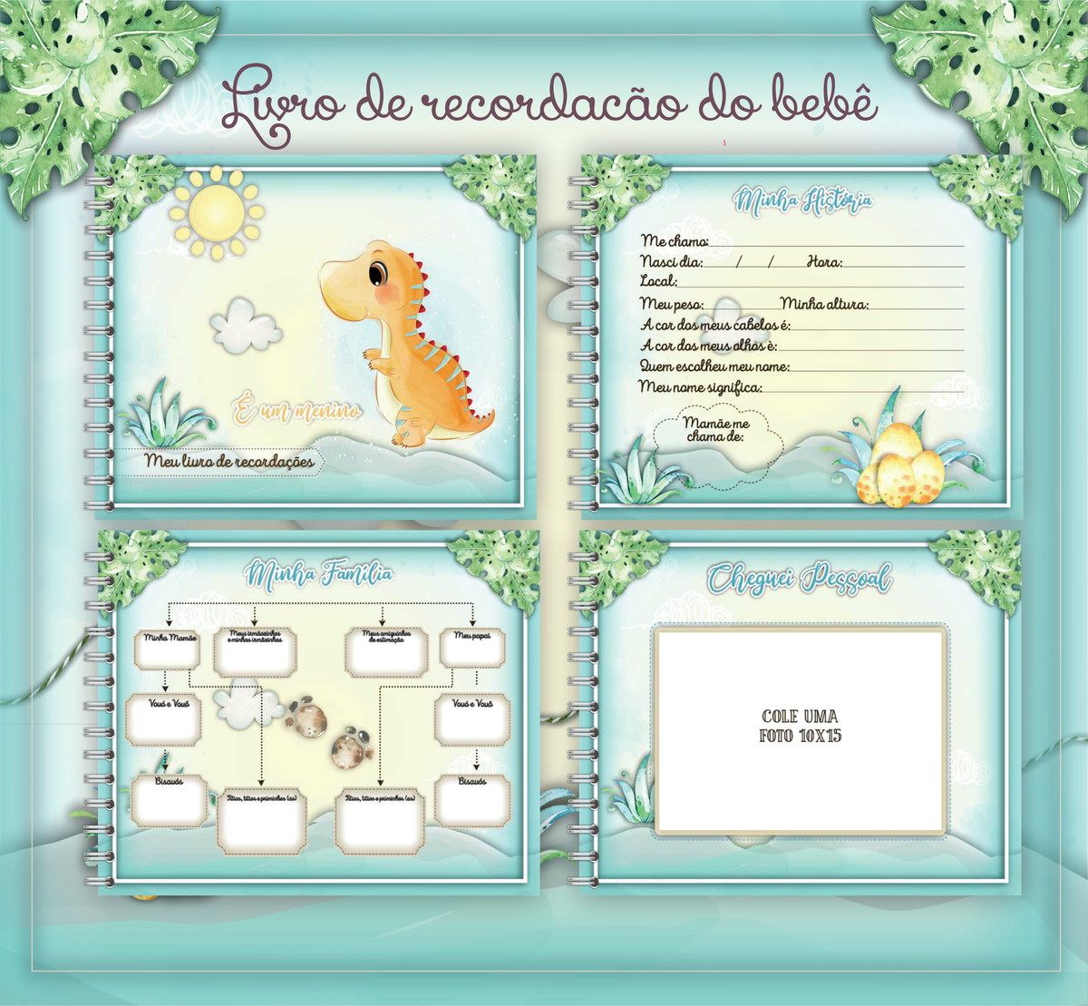 Arquivo Digital Livro do Bebê Dinossauro - Imagem 3
