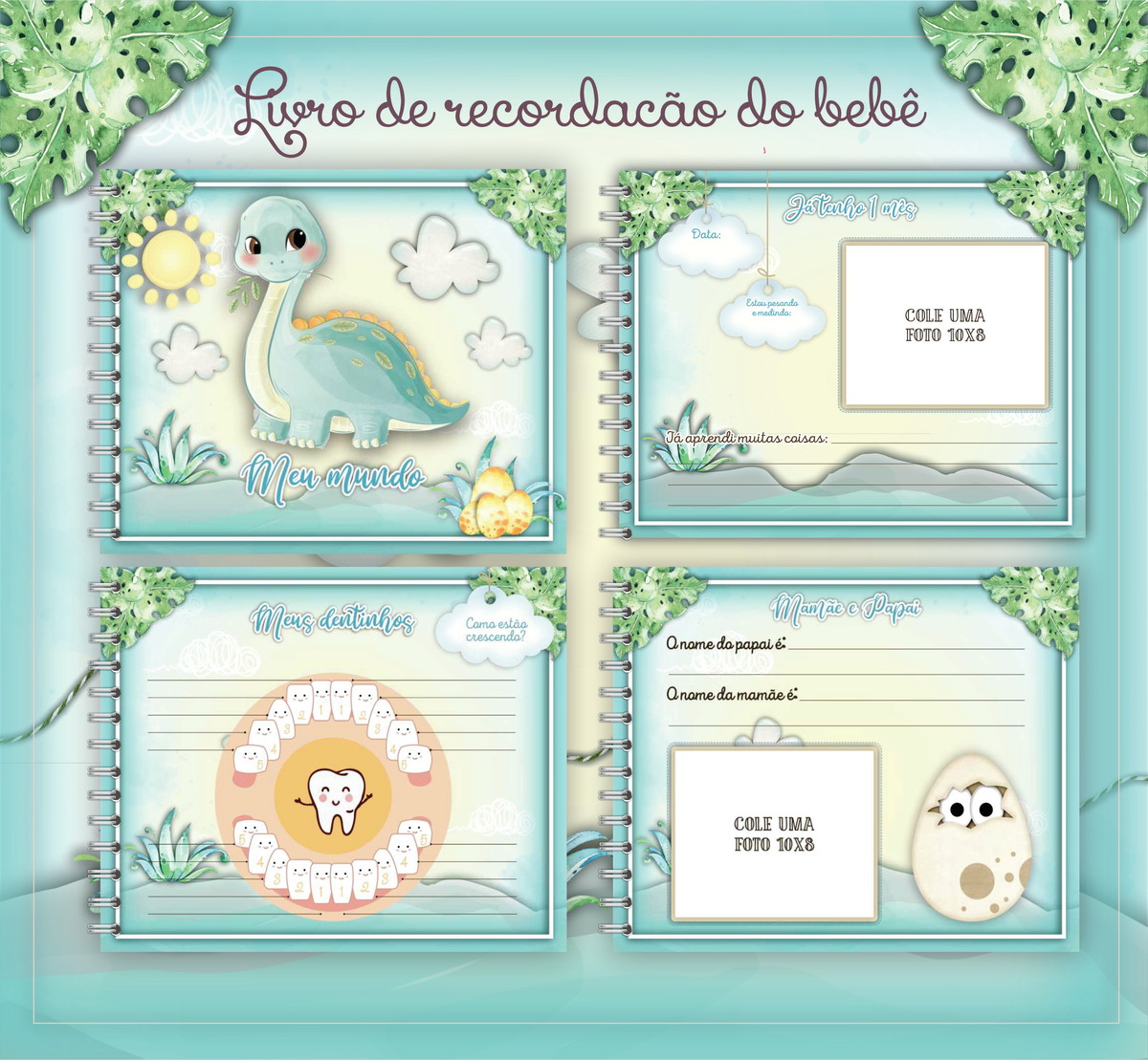 Arquivo Digital Livro do Bebê Dinossauro - Imagem 4