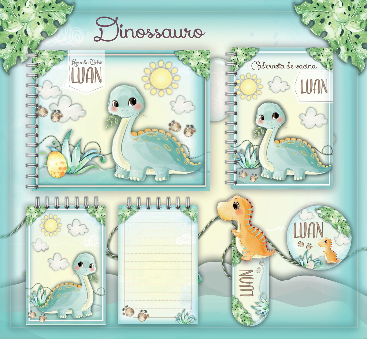 Arquivo Digital Livro do Bebê Dinossauro