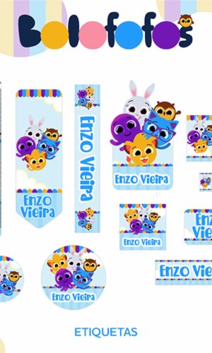 Arquivo Digital Etiqueta Escolar Bolofofo
