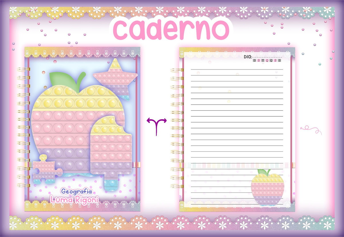 ARQUIVO ETIQUETA ESCOLAR POP IT MENINO #11315 - Imagem 3