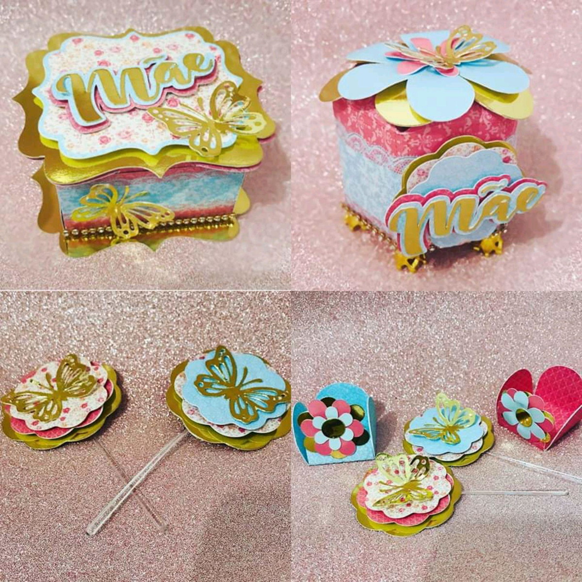 ARQUIVO FESTA KIT SÓ UM BOLINHO DIA DAS MÃES #5091 - Imagem 2