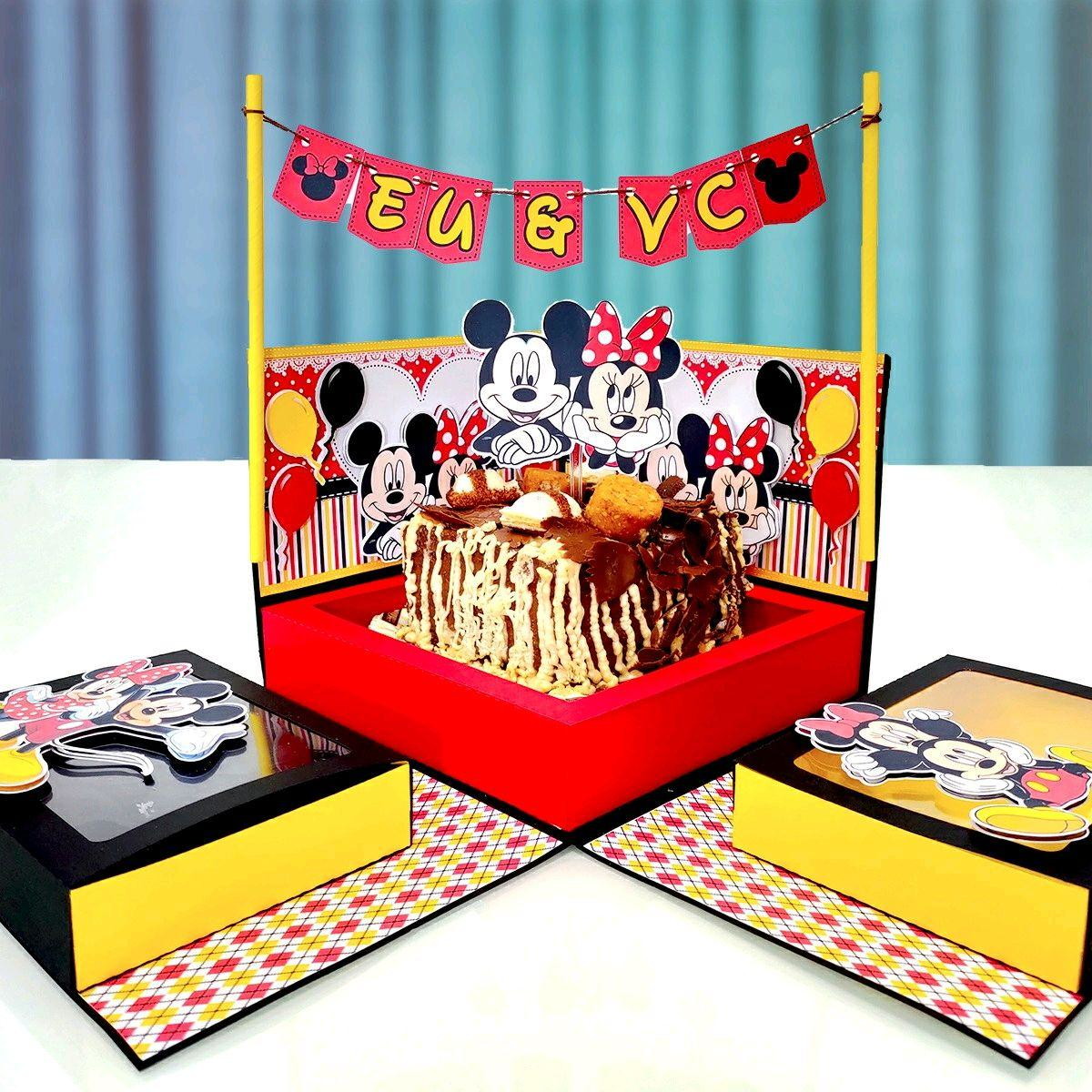 ARQUIVO FESTA NA CAIXA MICKEY EU E VOCÊ(#531) - PDF E STUDIO